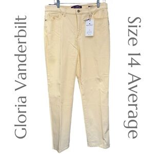 Gloria Vanderbilt - Amanda Slimming Jeans - Straight Leg - Size 14 Average